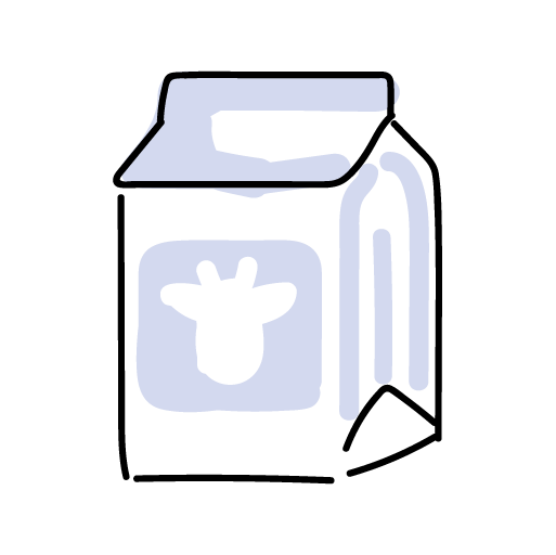 Pictogramme allergène lait de vache