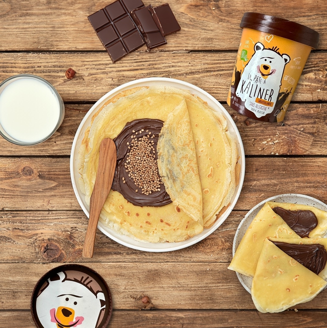 Crêpes recette sans aucun des 14 allergènes majeurs