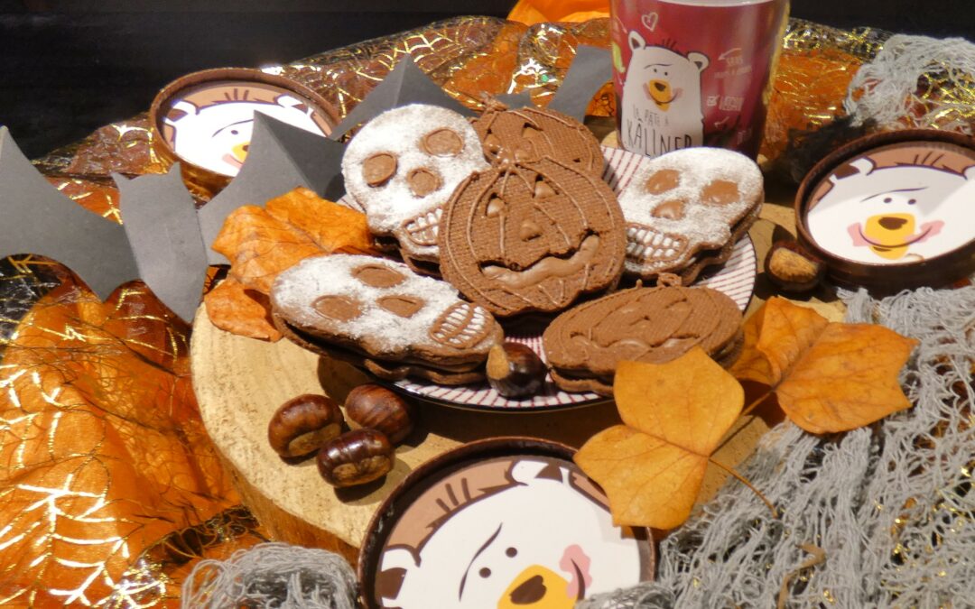 Biscuits sablés fourrés au Kâliner