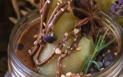 Poires pochées mousse Kâliner sans allergènes !