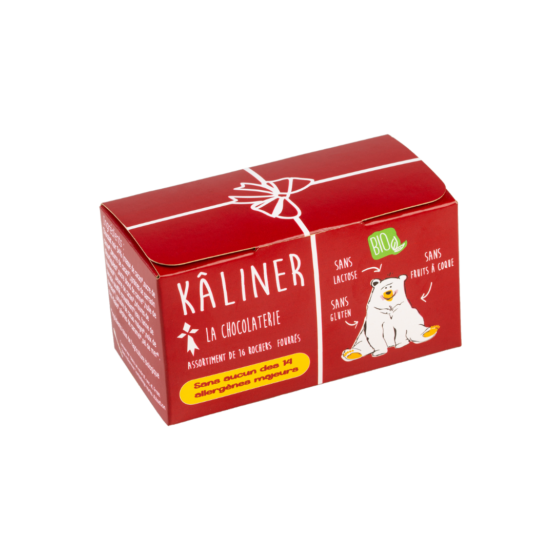 ballotin de rochers au chocolat