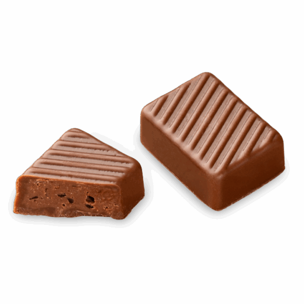 bonbon chocolat doux au caramel