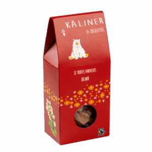 12 truffes au chocolat