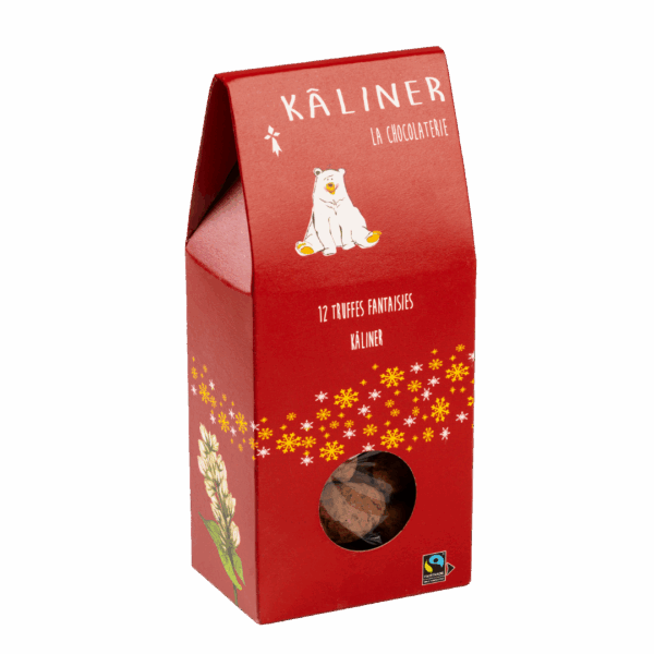 12 truffes au chocolat