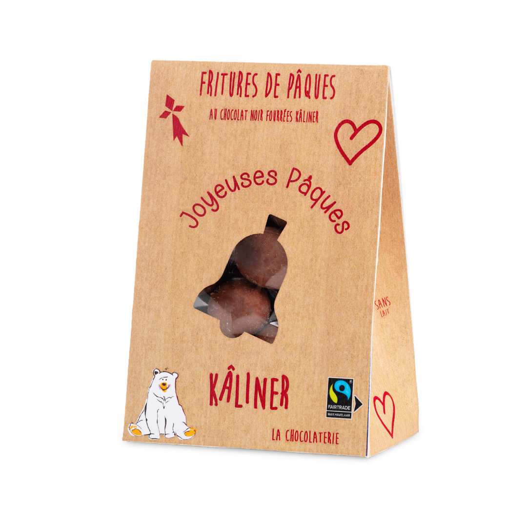 Fritures chocolat noir Kâliner vanille